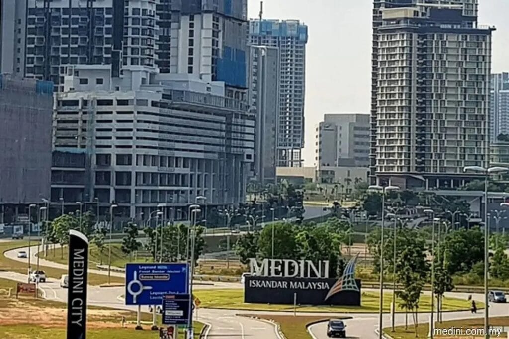 jual rumah medini iskandar puteri